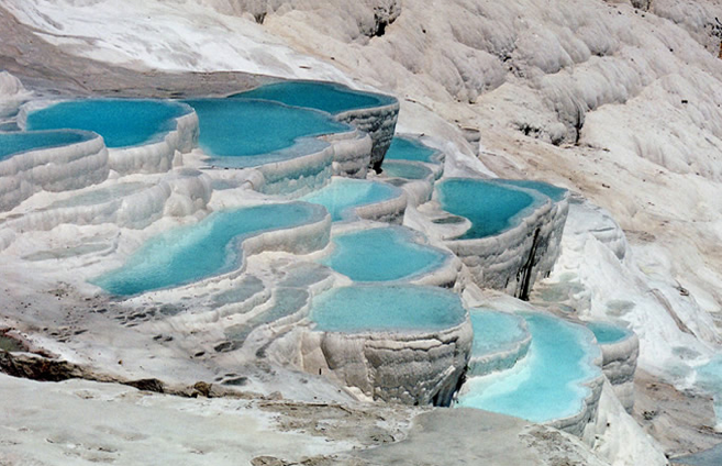 Pamukkale Turchia, il castello di cotone della Turchia